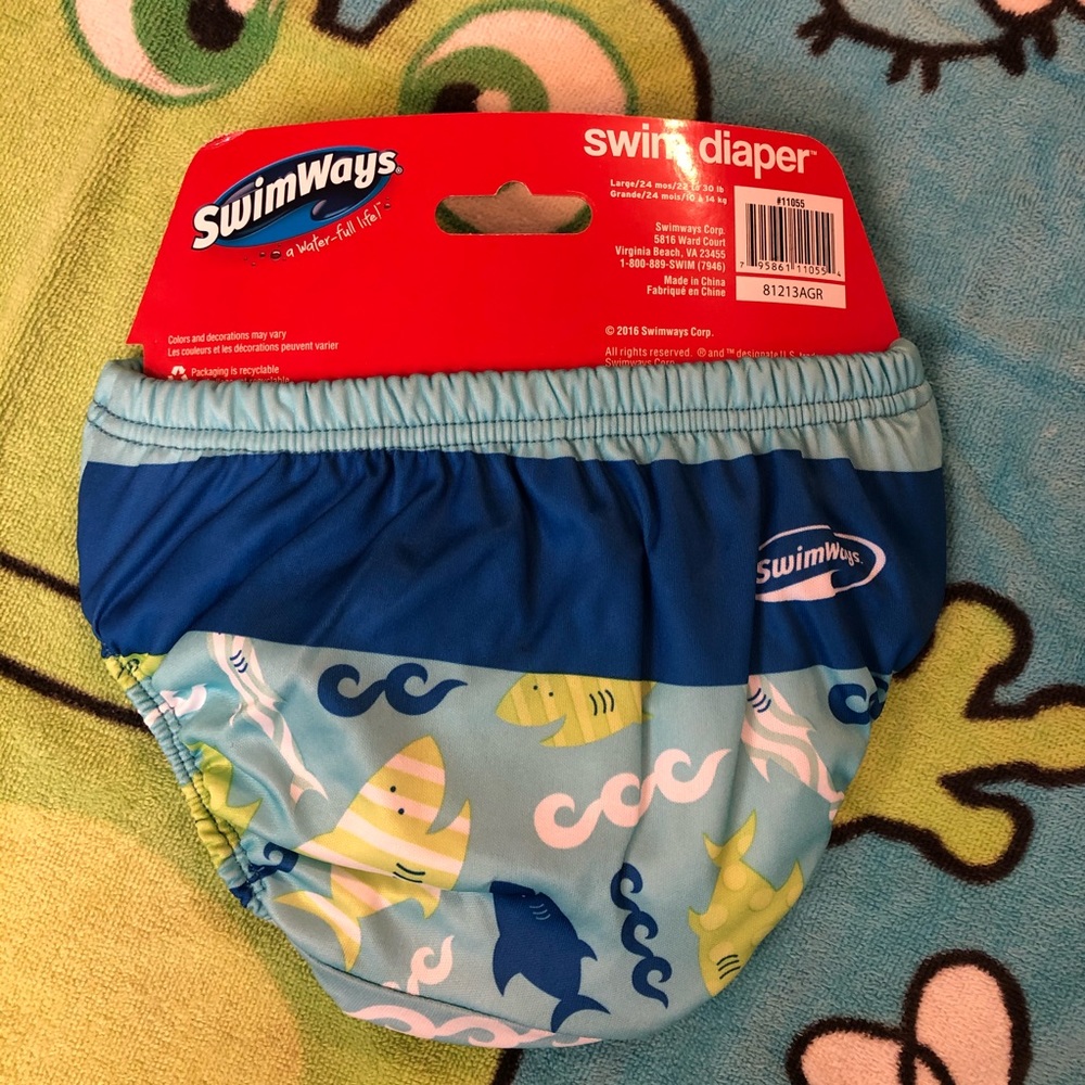 Bundle Sun Canopy Baby Boat and Swim Diaper Set - Picture 4 of 6